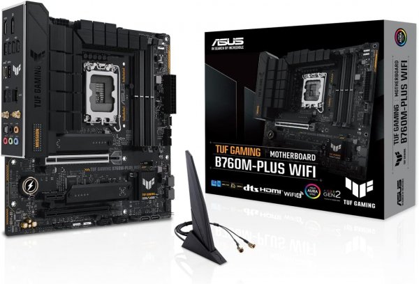 ASUS TUF Gaming B760M-Plus WIFI (90MB1ET0-M0EAY0 / 90MB1ET0-M1EAY0)