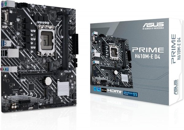 ASUS Prime H610M-E D4-CSM (90MB19N0-M0EAYC / 90MB19N0-M1EAYC)