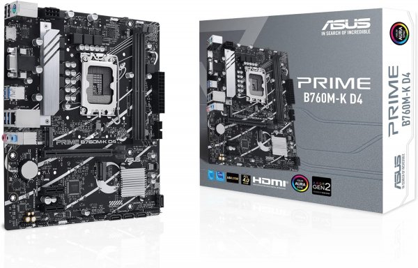 ASUS Prime B760M-K D4 (90MB1DS0-M0EAY0)