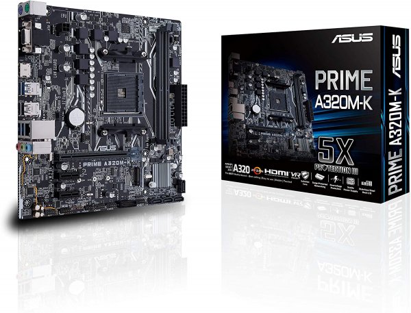 ASUS Prime A320M-K (90MB0TV0-M0EAY0)