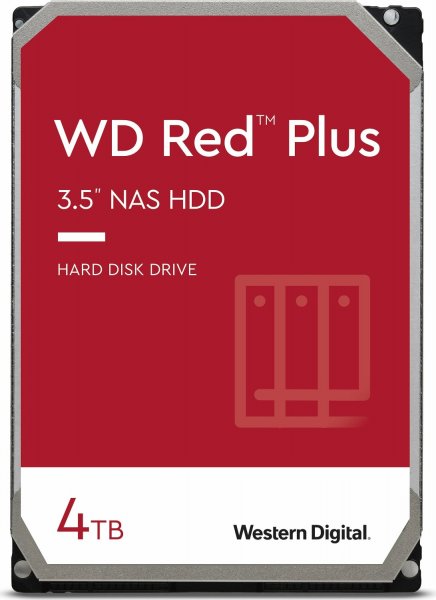 Western Digital WD Red Plus 4TB, SATA 6Gb/s (WD40EFZX)