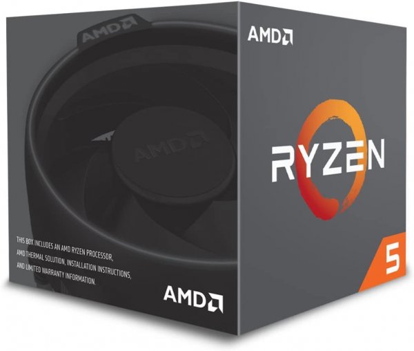 NEU AMD Ryzen 5 2600X, 6C/12T, 3.60-4.20GHz, boxed (YD260XBCAFBOX)