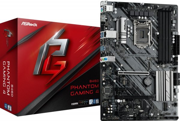 ASRock B460 Phantom Gaming 4 (90-MXBCP0-A0UAYZ)