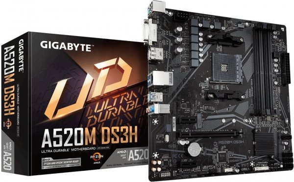 GIGABYTE A520M DS3H