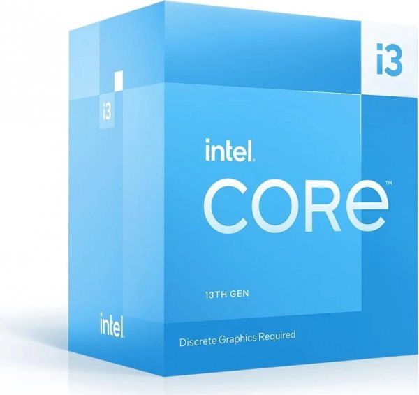 Intel Core i3-13100F, 4C/8T, 3.40-4.50GHz, boxed (BX8071513100F)