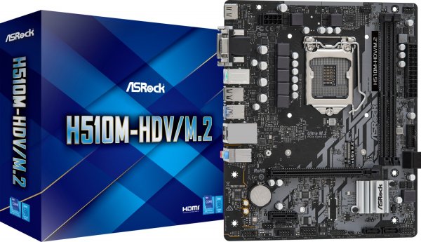 ASRock H510M-HDV/M.2 (90-MXBFT0-A0UAYZ)