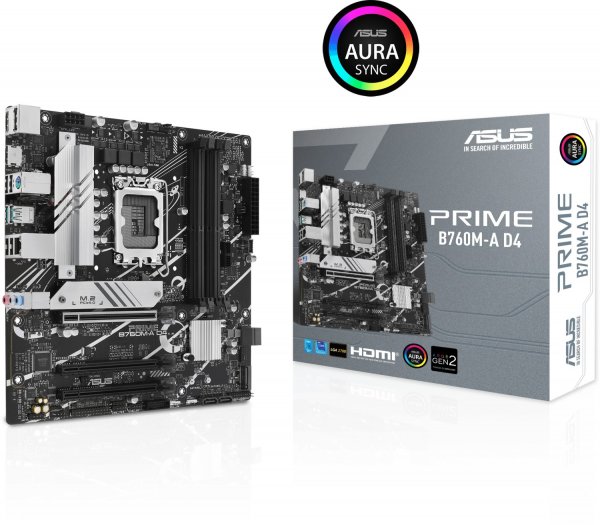 ASUS Prime B760M-A D4 (90MB1D00-M0EAY0)